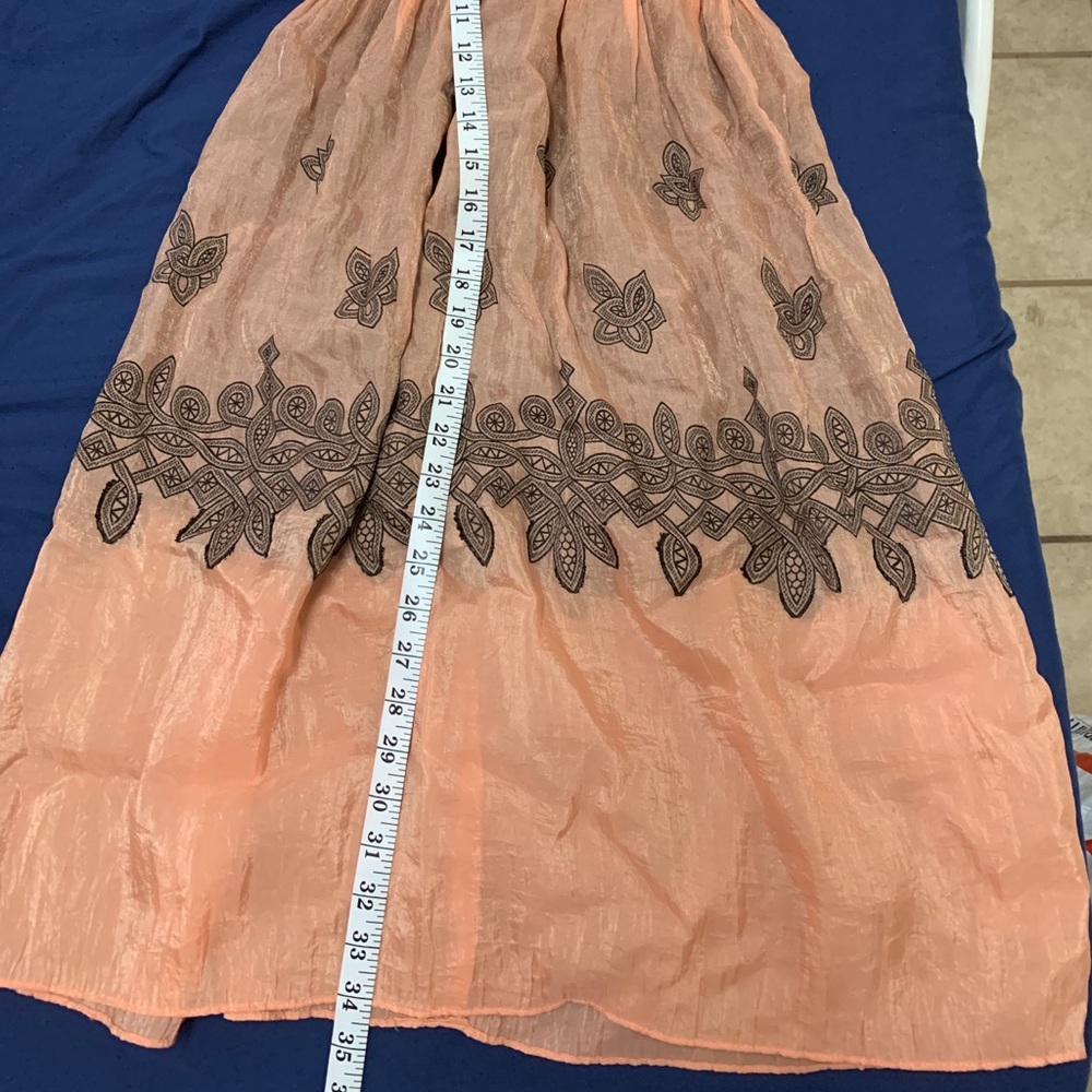 Strapless dress